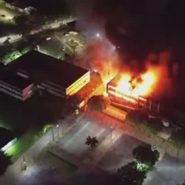 PF investiga causas de incêndio na UFPE; reitor fala em prejuízos de R$ 100 milhões
