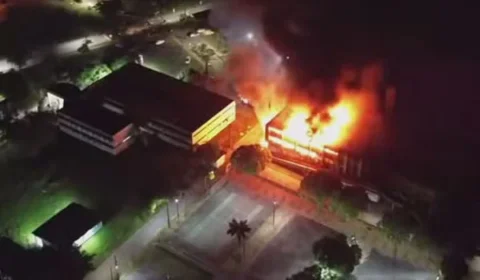 PF investiga causas de incêndio na UFPE; reitor fala em prejuízos de R$ 100 milhões