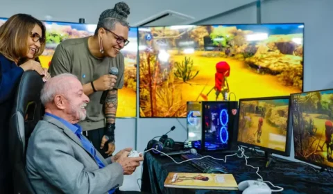 Lula acena a jovens e regulamenta lei dos games com promessa de juros mais baixos a desenvolvedores