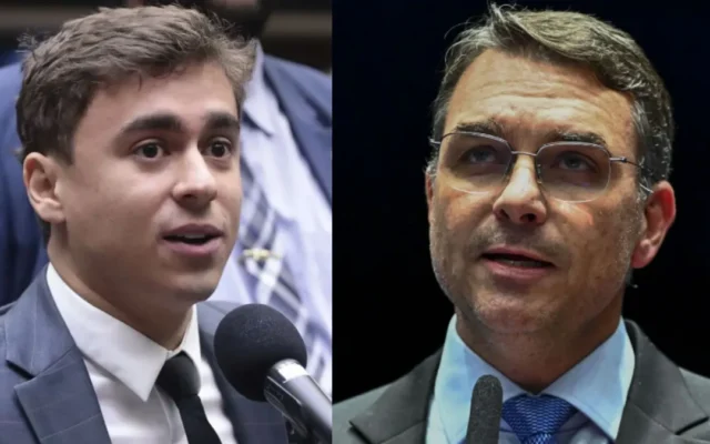 Nikolas e Flávio aparecem em mapa de contas que disseminam desinformação para cristãos