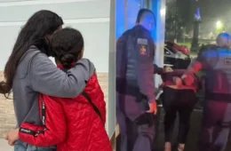 Menina de 10 anos sequestrada pelo pai é resgatada após piscar para policial