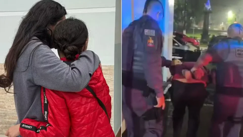 Menina de 10 anos sequestrada pelo pai é resgatada após piscar para policial