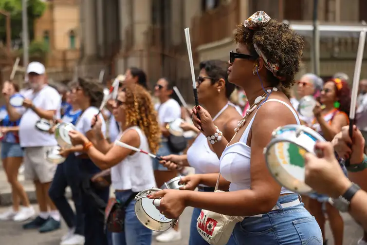 Cortejo da Tia Ciata em comemoração do Dia da Consciência Negra - Tomaz Silva/Agência Brasil