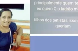 Professora é afastada após incentivar violência sexual a filhos de eleitores de Lula