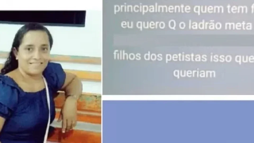 Professora é afastada após incentivar violência sexual a filhos de eleitores de Lula