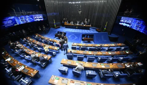 Em sessão no Senado, com BC e Planejamento, Haddad afirma que continuidade da alta taxa de juros vai comprometer a arrecadação