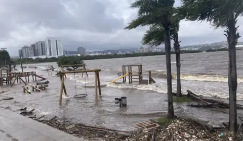 Porto Alegre registra a maior cheia do Rio Guaíba em 56 anos, com quase 3 metros