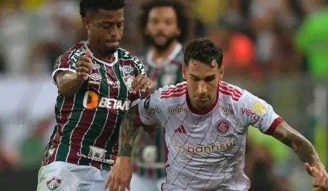 Pela Libertadores, Flu empata com Inter com um a menos no Maracanã: 2×2