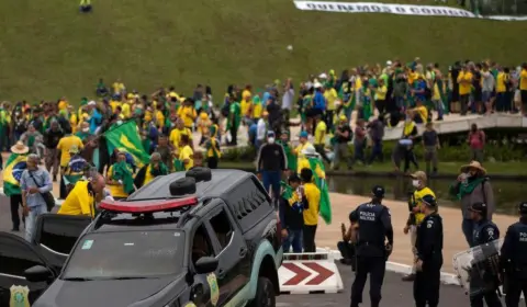 Policiais do Distrito Federal usaram munição letal no dia 8 de janeiro