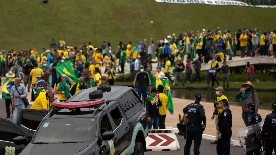 Policiais do Distrito Federal usaram munição letal no dia 8 de janeiro