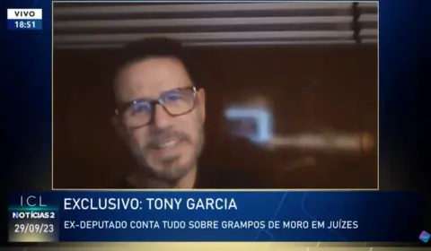 ‘Sergio Moro me usou para vários crimes’, denuncia Tony Garcia ao ICL Notícias