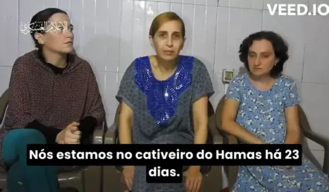 Em vídeo divulgado pelo Hamas, reféns criticam Netanyahu: ‘Você quer nos matar?’