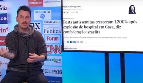 Leandro Demori, sobre aumento de posts antissemitas: ‘É sempre preocupante’