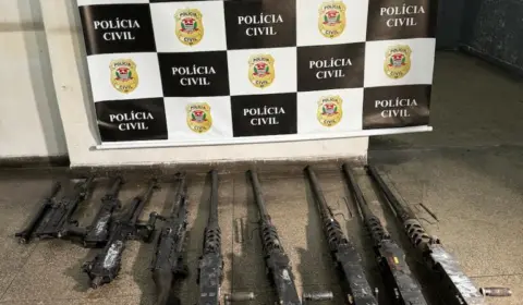 Polícia Civil de SP recupera nove armas furtadas do Arsenal de Guerra do Exército