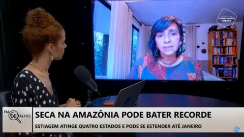 Ane Alencar: Os impactos da seca nas regiões que dependem do rio como transporte