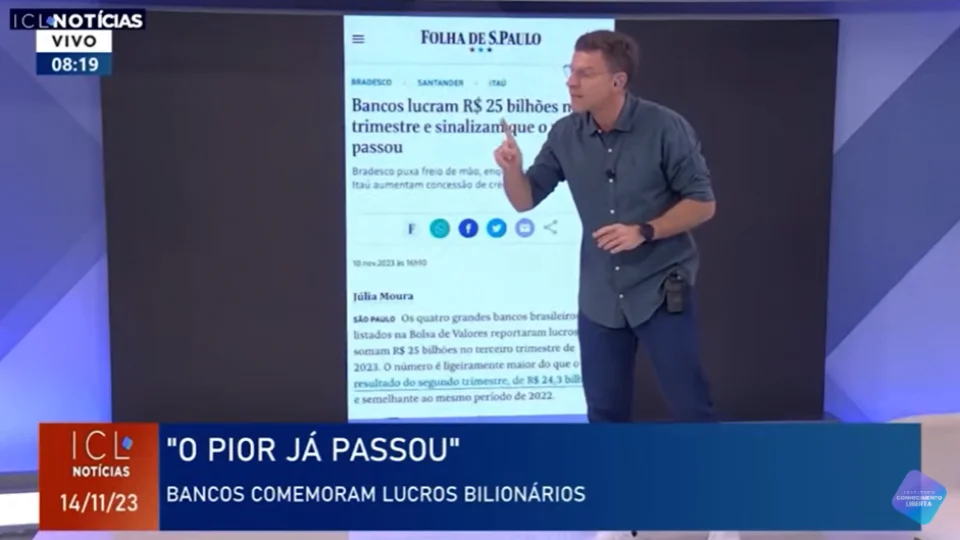 Eduardo Moreira explica por que os bancos são os maiores vilões do país