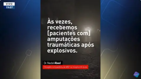 Ortopedista de Gaza relata situação deplorável em hospital