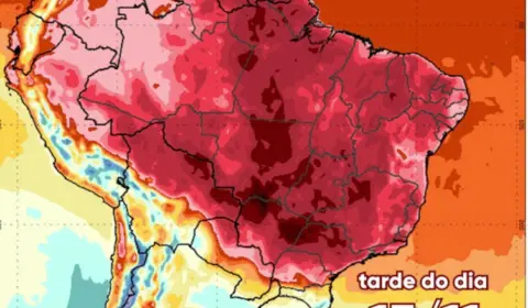 Brasil pode ter onda de calor nos próximos dias