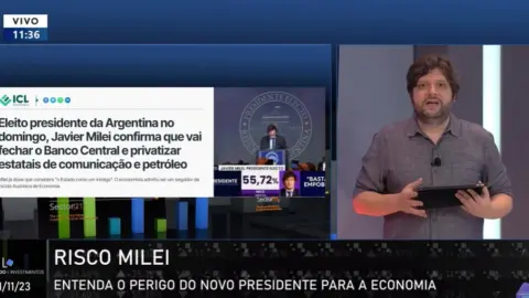 Economista acredita que Argentina não tem reservas suficientes para Milei dolarizar economia