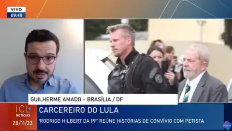 Guilherme Amado comenta entrevista com o policial federal Jorge Chastalo, que foi carcereiro de Lula