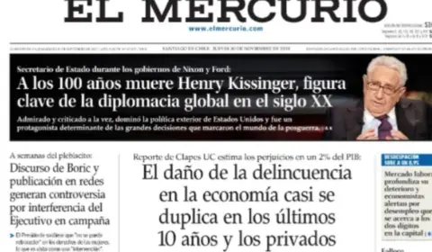 Imprensa chilena ‘esquece’ da participação de Kissinger no golpe de 1973