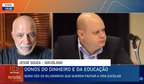 Educação: ‘Mais um campo da vida dominado pelo dinheiro’, diz Jessé Souza