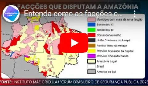 Facções criminosas se espalham pela Região Amazônica e disputam território