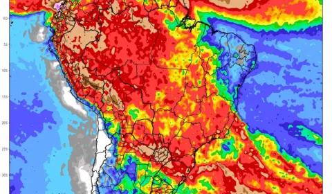 Maior parte do Brasil tem tendência de chuva pelos próximos dez dias