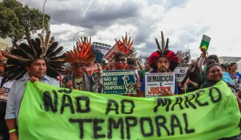 Marco temporal é promulgado após Congresso derrubar vetos de Lula