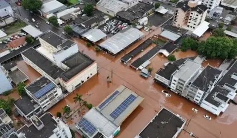 Oeste de Santa Catarina volta a sofrer com fortes chuvas e registra uma morte