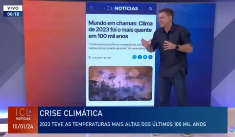 Eduardo Moreira: ‘2023 ser o ano mais quente em todos os tempos é a notícia da década’