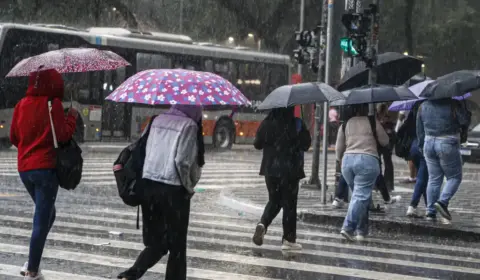 Ciclone provoca chuva forte no Rio e em São Paulo nos próximos dias