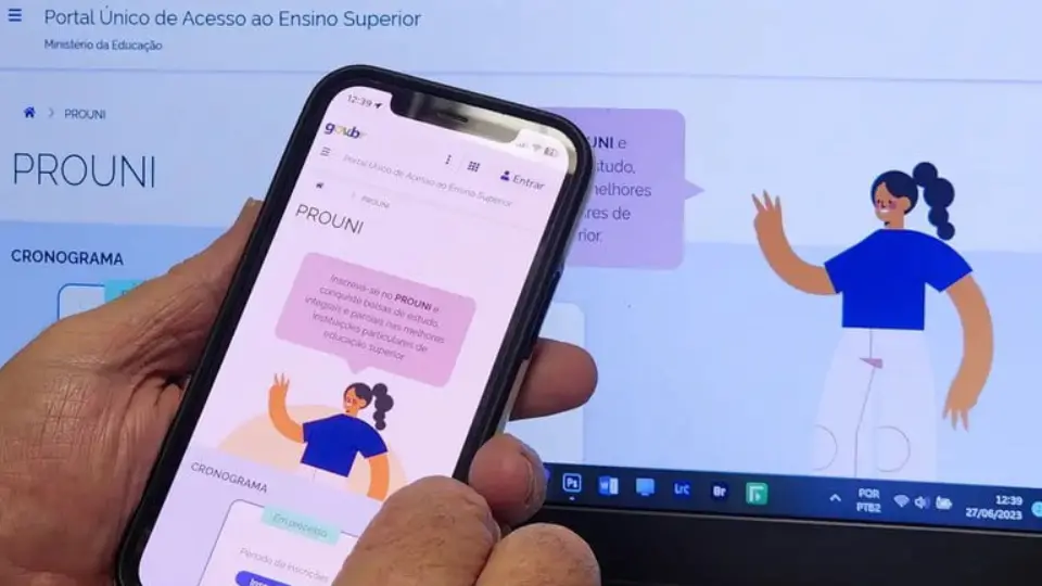 Prouni: inscrições para vagas no 1º semestre de 2024 começam hoje