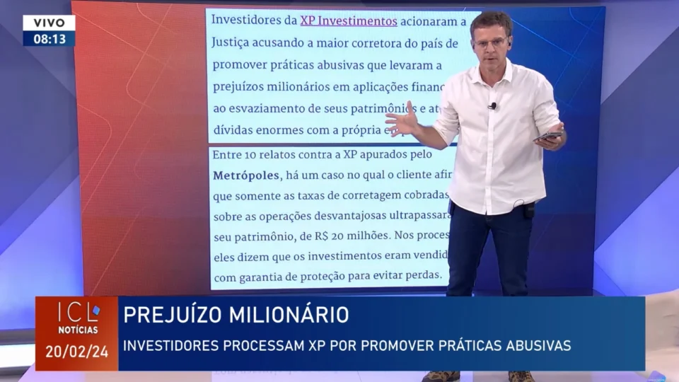 Investidores acionam XP Investimentos na Justiça por prejuízos em aplicações. Eduardo Moreira comenta caso