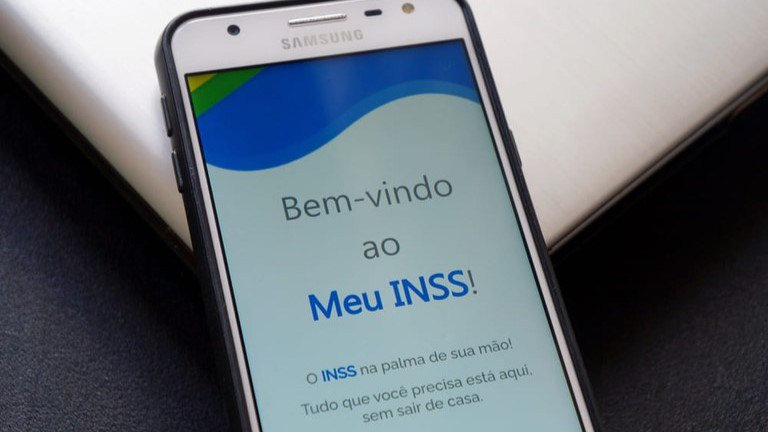 MEU INSS via aplicativo 