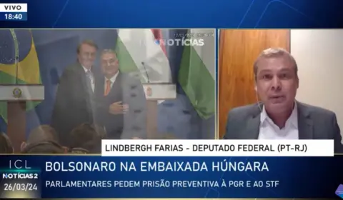 Lindbergh Farias: ‘Se não for prisão preventiva para Bolsonaro, tem que ter cautelar’