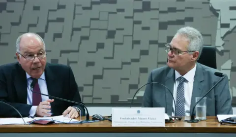 No Senado, Mauro Vieira diz que Israel viola direito humanitário internacional