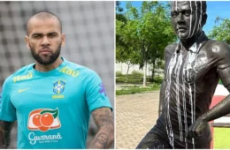 MP-BA recomenda retirada, em 30 dias, de estátua de Daniel Alves em Juazeiro