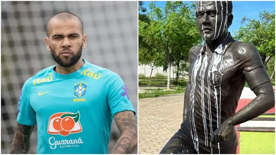 MP-BA recomenda retirada, em 30 dias, de estátua de Daniel Alves em Juazeiro