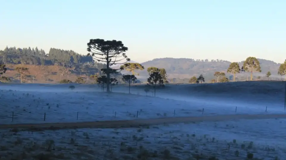 Frente fria causa queda de até 10 °C nas temperaturas do Sul e Sudeste