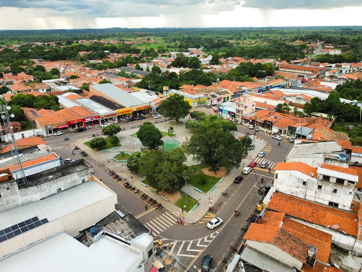 Para CGU, obra em Vitorino Freire (foto), cidade comandada pela irmã do ministro, só beneficiou sua própria família