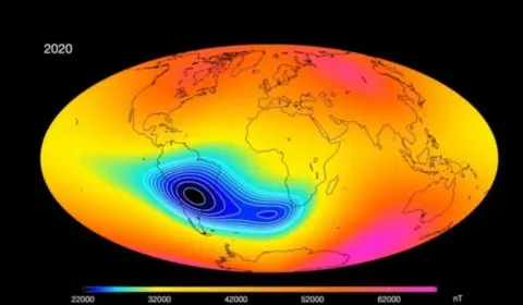 Anomalia magnética no Brasil cresce e preocupa; entenda