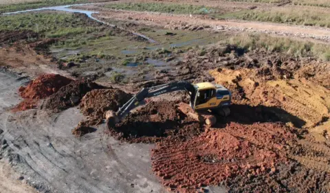 Prefeito de Eldorado do Sul terraplanou terreno em APA às margens do Rio Jacuí