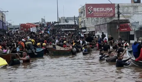 Enchente causa colapso na cidade de Canoas; 9 pacientes morrem em UTI, diz prefeito