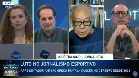 José Trajano homenageia Antero Greco, Silvio Luiz e Apolinho