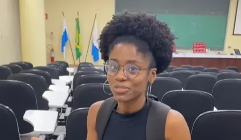 Estudante usa humor ao denunciar más condições na UFRJ: ‘Respirando por aparelhos’