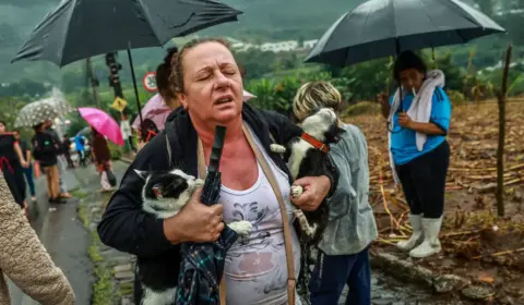 Número de desalojados dobra em 24 horas no Rio Grande do Sul