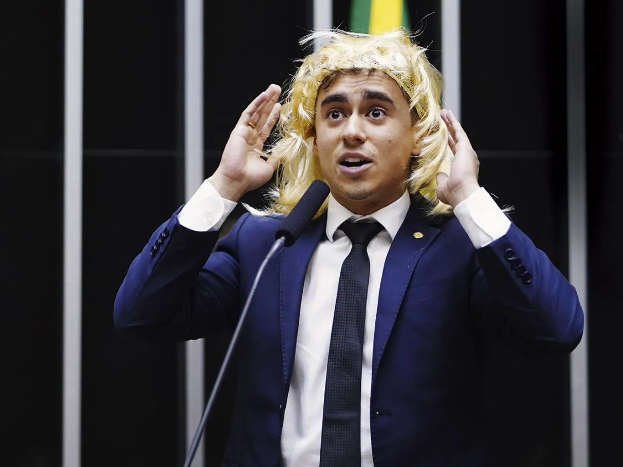 Nikolas Ferreira (Pablo Valadares/Câmara dos Deputados)