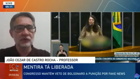 João Cezar de Castro Rocha propõe uma definição conceitual do que é fake news