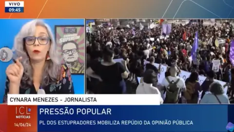 Cynara Menezes: Manifestações nas ruas e reação da mídia contra PL do Estupro trazem otimismo